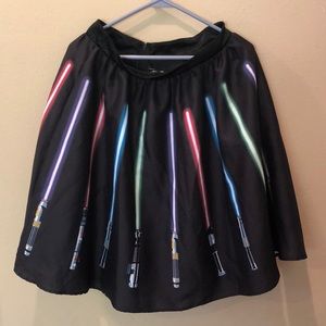 Star Wars vintage style lightsaber skirt